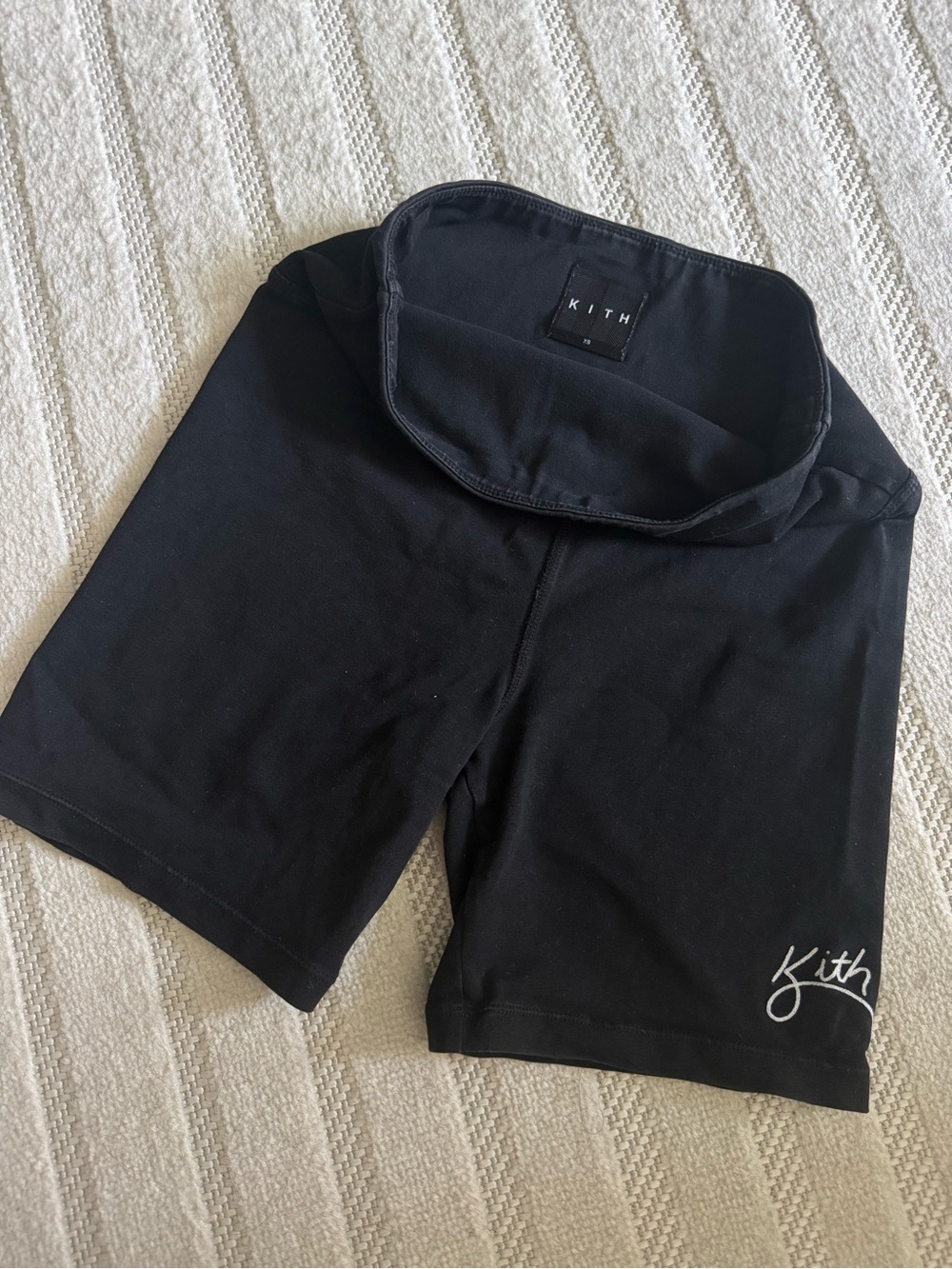 Kith Black Biker Shorts
